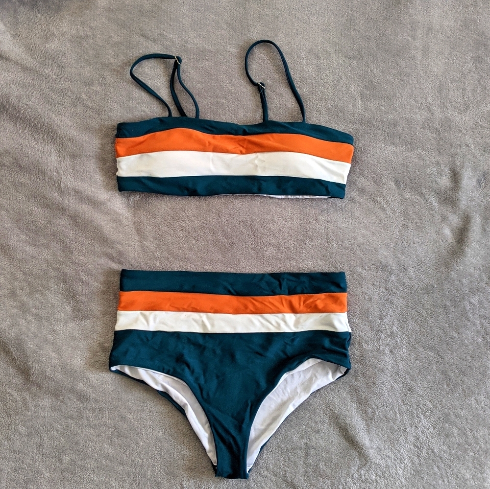 High Waisted Bikini - M - Zaful / Cupshe
